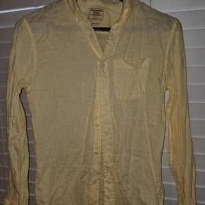 Mens long sleeve A&F button down